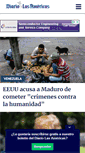 Mobile Screenshot of diariolasamericas.com